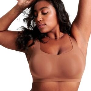 Evelyn & Bobbie‎ The Bobbie Scoop Bra Tan Beige 2XL